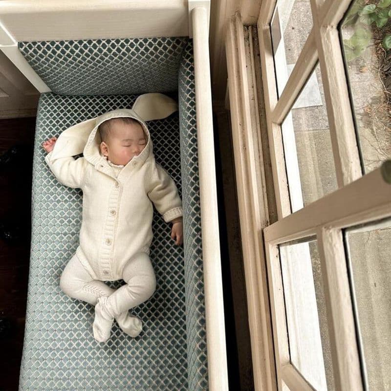 Baby Clothes Rabbit-shaped Childrens Onesie