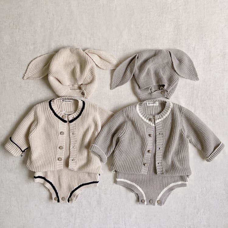 Baby Sweater Romper Children's Clothing Autumn New Newborn Sweater Onesie
