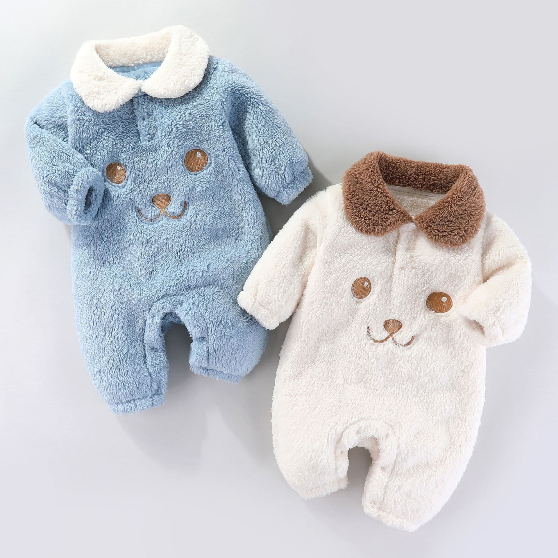Keep Baby Warm Long Woollen Trousers Jumpsuit